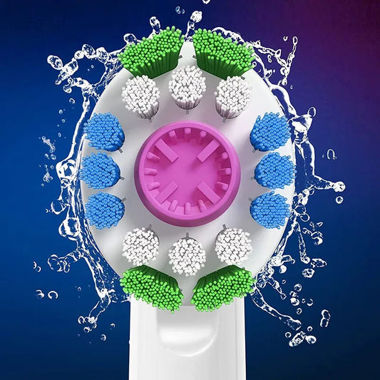 Têtes de brosse à dents de rechange Oral B EB18, 3D White Tooth, livres avancés et blanchiment, têtes de brosse à dents électriques, buses pour tous les jours