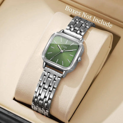 Mode carré femmes  montre-bracelet à Quartz  (sans boîte)