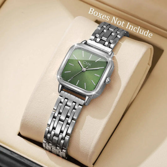 Mode carré femmes  montre-bracelet à Quartz  (sans boîte)
