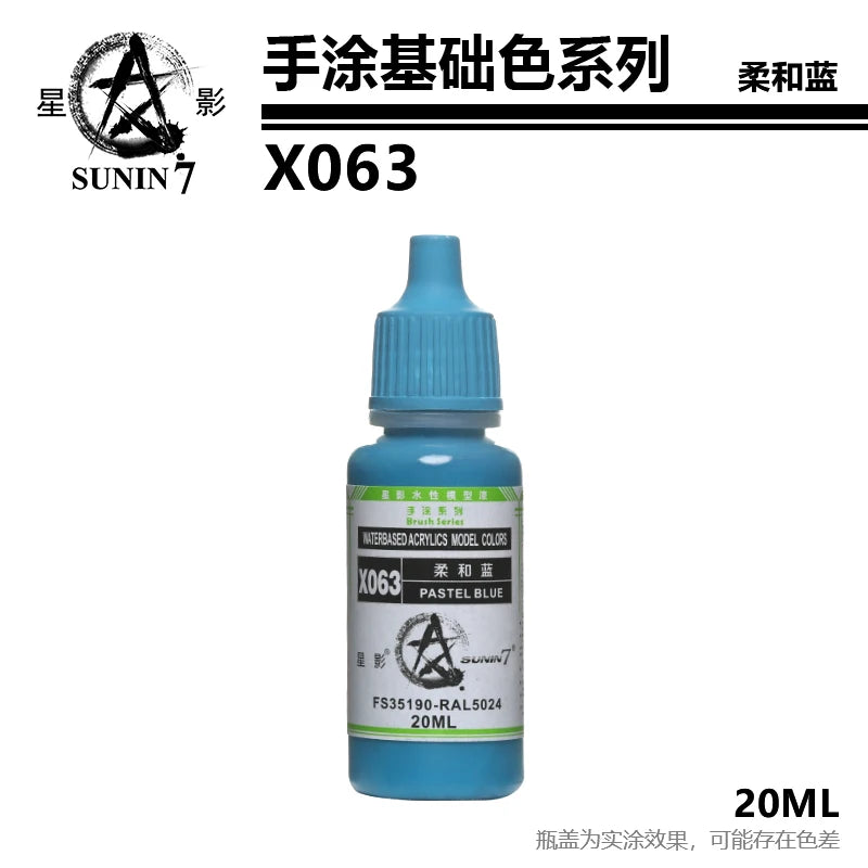 Peinture pigmentée peinte à la main, modèle de série, jouet en x049-x072 irrigation, coloriage, revêtement de stylo à main, similaire à Vallejo Staline, document de base