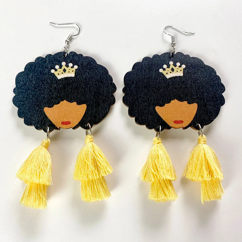 Boucles d'oreilles en acrylique JeTassel pour femmes, flammes européennes, gouttes, coeur, crâne, lame de chat, bijoux punk, gels de poisson, étoile