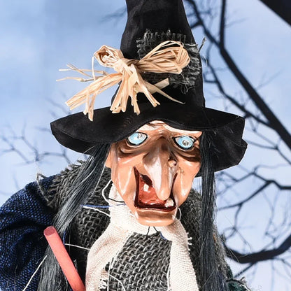 Décor fantôme de sorcière d'halloween, pendentif d'horreur, accessoires de farces scintillants, jouets électriques, maison hantée, Club, maison, décoration de fête d'halloween