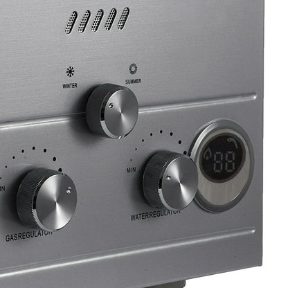 Kit de chaudière en acier inoxydable pour chauffe-eau à gaz naturel 18L