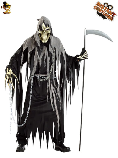 Robe Cosplay Fantaisie pour Halloween, God de la Mort, Gelcosplay