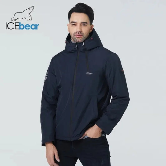 ICEbear – manteaux courts pour hommes, veste élégante avec capuche, vêtements de marque de haute qualité, automne 2022, MWC21661D