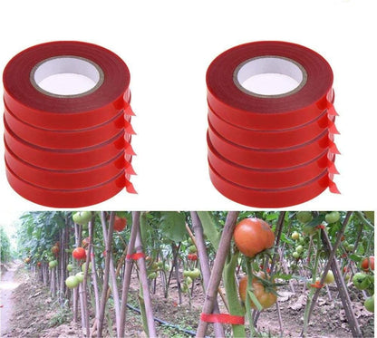 SI FANG – ruban d'attache de branches de plantes, avec boîte à agrafes, ceinture de liaison d'arbre, outil de jardinage, attaches de plantes, Tapetool Tapener pour la maison et le jardin