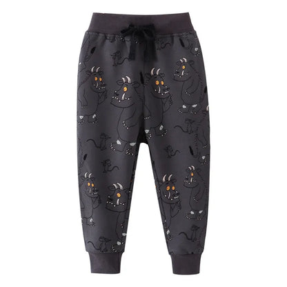 Saut mètres 2-7T garçons filles pantalons de survêtement pantalons pour enfants animaux automne hiver bébé vêtements enfant en bas âge enfants pantalons complets Costume