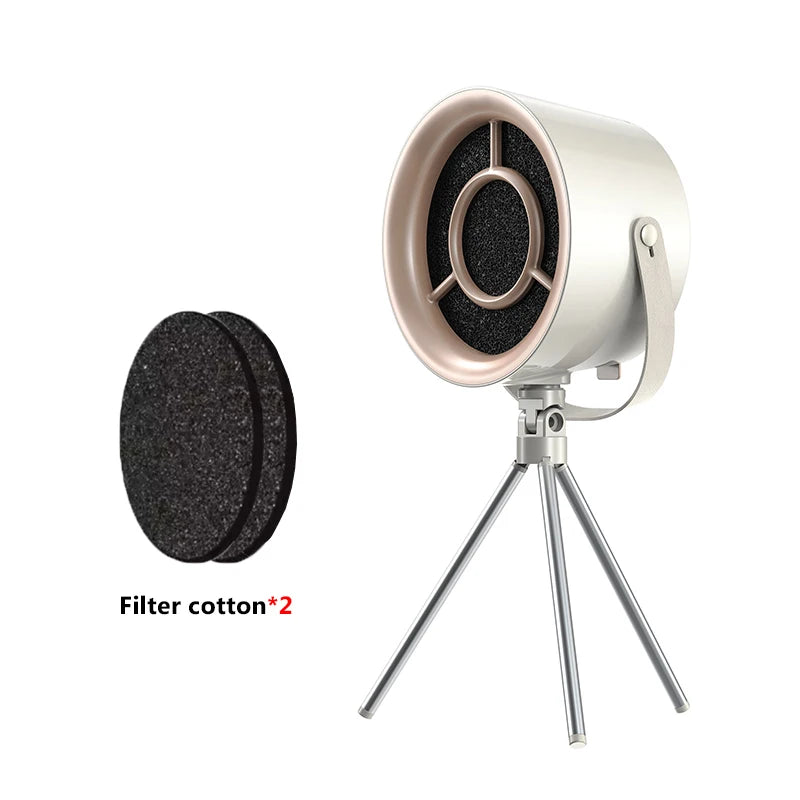 Mini hotte de bureau grande aspiration maison restaurant hot pot barbecue désodorisation purificateur de fumée portable machine d'extraction de fumée