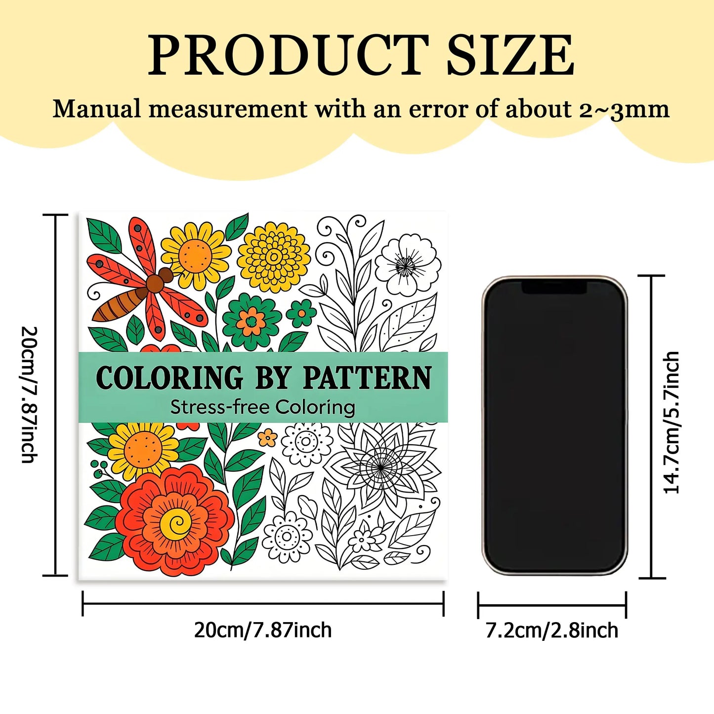 COLORING PAR PATTERN pour adultes Livre de dessin intéressant Cadeau parfait pour la fête et l'anniversaire (Livre de coloriage sans stress)