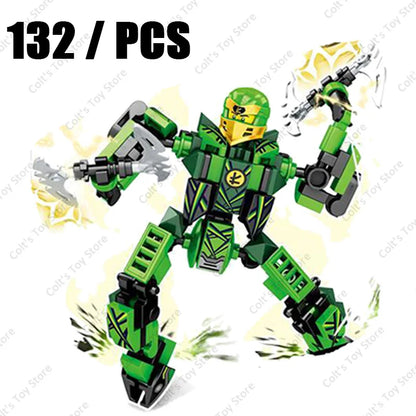 Nouveau Ninja Legacy Kai Jay Zane Lloyd moteur moto blocs de construction briques Mech Robot classique film modèle jouets pour enfants cadeaux