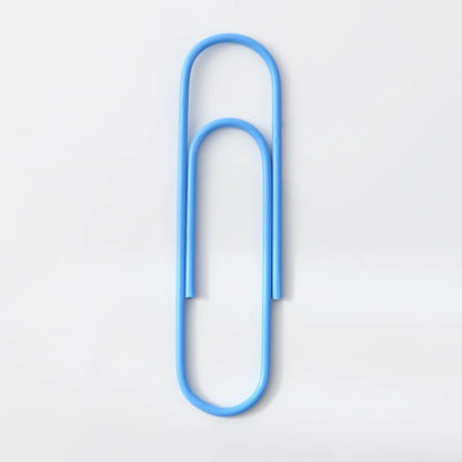 6 pièces Super grand trombone 10 cm 4 pouces couleurs assorties Jumbo grands clips de papeterie, grands Clips de documents de Journal géants