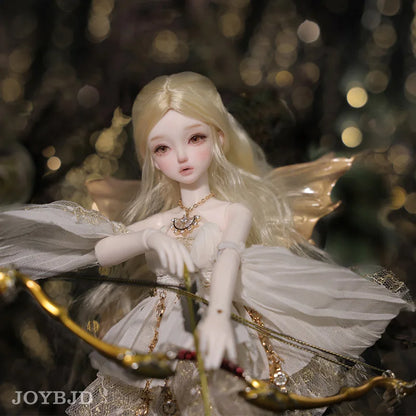 Nette Angel Firefly 1/6 Big Seins Wings Spray, Gradient Gold, Panoramic of Light Elf Archer, BJD Resin Ball Jointed Butter