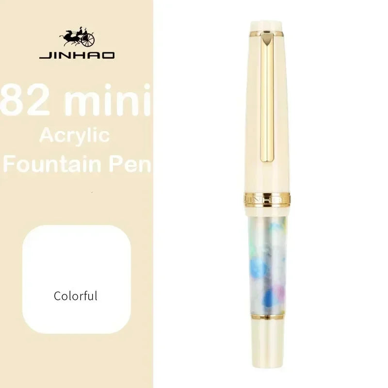 Jinhao-Mini stylo plume de luxe élégant, plume extra fine,