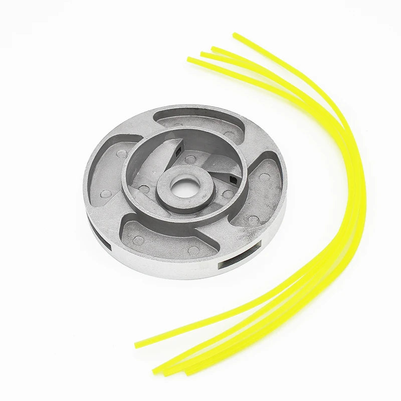 Tête de débroussailleuse universelle avec quatre lignes de coupe pour débroussailleuse