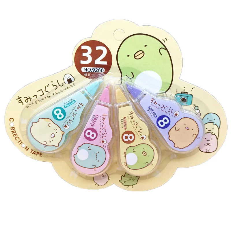 bande correctrice de dessin animé Kawaii,