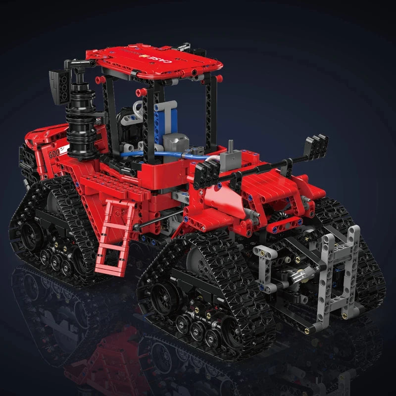 Nouveauté 1698 pièces techniques pneumatiques inoler tracteur bâtiment nuit MOC-35270 tracteur assemblage modèle briques jouets pour enfants cadeaux