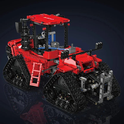 Nouveauté 1698 pièces techniques pneumatiques inoler tracteur bâtiment nuit MOC-35270 tracteur assemblage modèle briques jouets pour enfants cadeaux