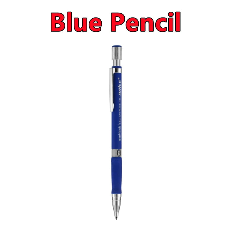 Nouveau 2.0mm ensemble de crayons mécaniques 2B
