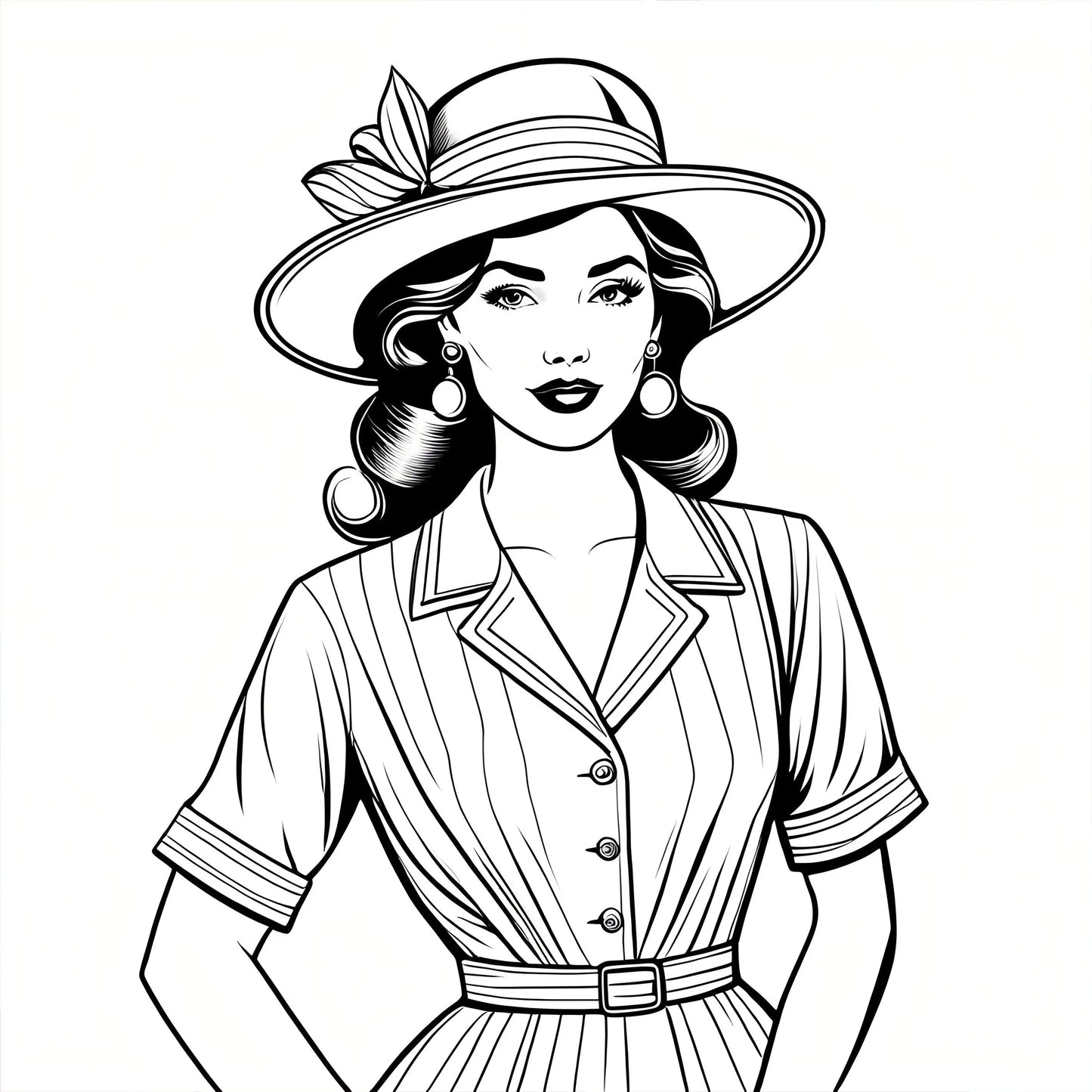 Livre de coloriage rétro pour filles, pour adultes et adolescents, 24 pages, anti-Stress, tue le temps, peinture Graffiti, dessin, cadeaux d'halloween