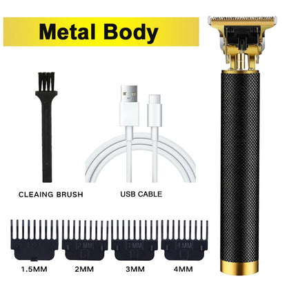 Tondeuses à cheveux rechargeables USB pour hommes, tondeuse de voyage Portable, ensemble d'outils de soins de toilettage, adaptée à un usage domestique pour hommes
