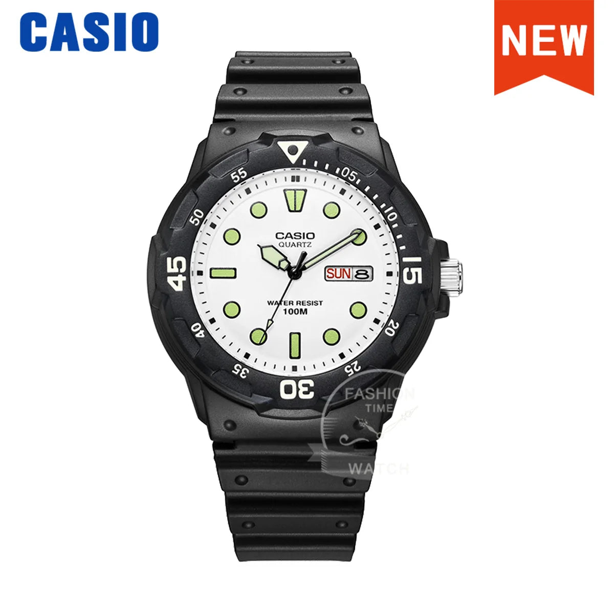 Casio montre homme montre de Plongée top marque luxe quartz 100m Étanche Lumineux