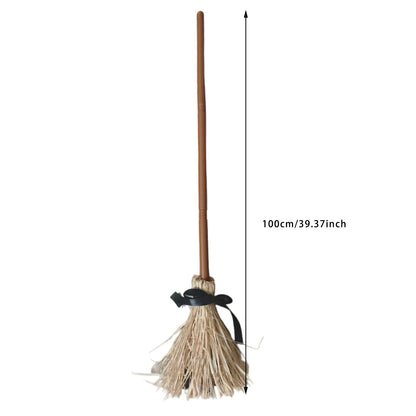 Balai flottant activé par le son d'Halloween Balai de sorcière activé par contact Balai de sorcière flottant pour la décoration de fête Danse hantée