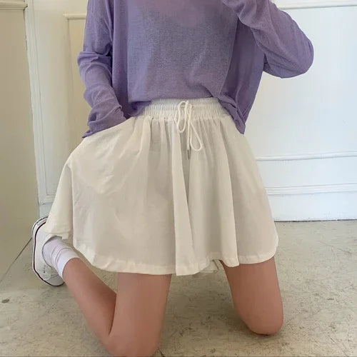 Short OL taille haute pour femme, vêtement d'extérieur, décontracté, mignon, sexy, à la mode, nouvelle collection printemps été 2021, Vy1523