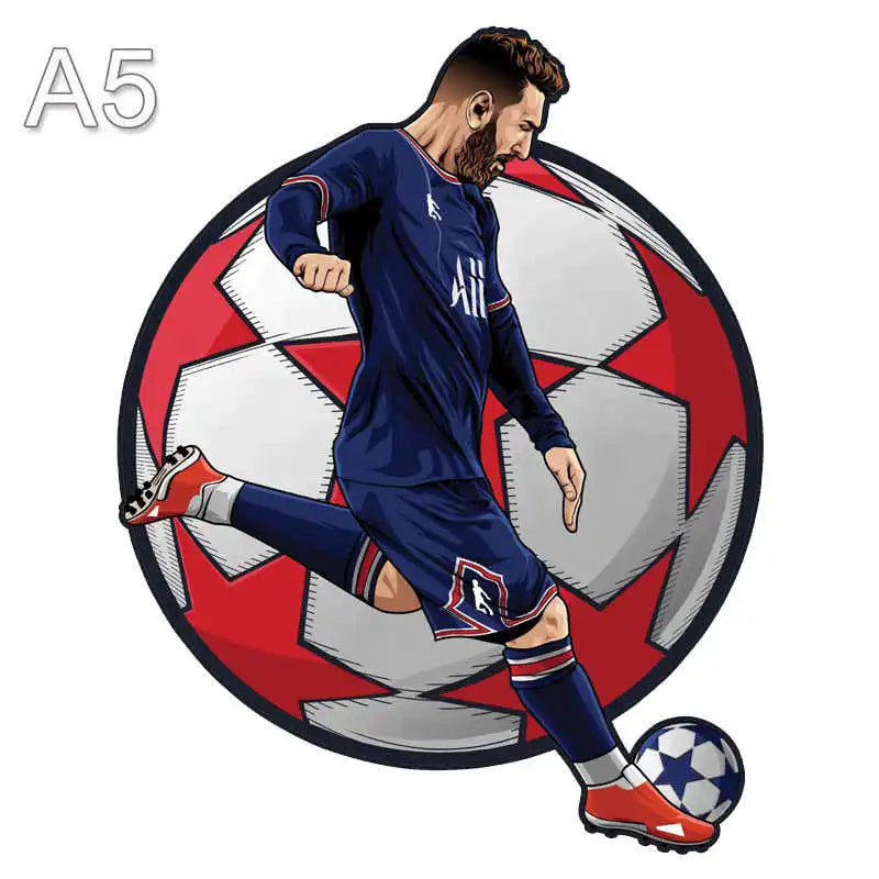 Puzzle étoile de Football Puzzle en bois étoiles de sport Puzzle pour enfants adultes éducatif fabuleux cadeau 300 pièces bricolage Puzzle jouets