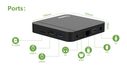 Android11 ​​Tanix W2 TV Box Amlogic S905W2 2G 16G 4G 32G 64G H.265 3D AV1 BT 2.4G 5G Wifi 4K HDR Video Player Set Top Box PK TX3