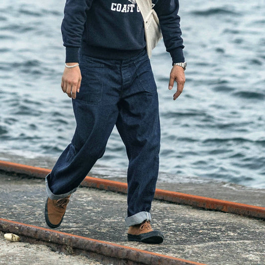 Bronson-Salopette en jean denim, 1917 oz, jjj10.5