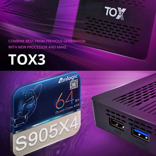 TOBERY Amlogic S905Tage Smart TV Box Android 11 4GB/32GB 2 Steroids R 1000M Wifi BT4.1 Support AV1 4K Set Top Box Wholesale