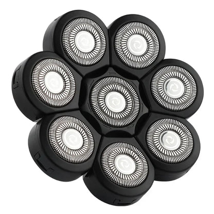 Lame de rechange pour rasoir 3/5/6/7/8/9D, tête flottante, rasoir étanche en acier inoxydable pour hommes