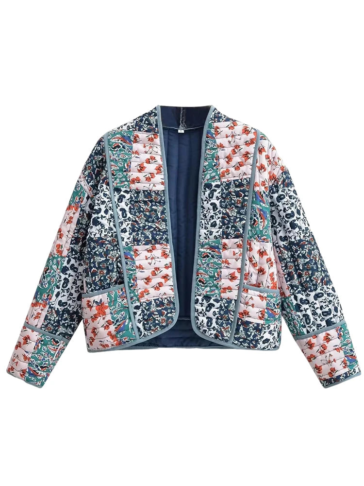 Q B ARISTOCRATIC Modèle: K552 Veste Femmes Imprimé Floral