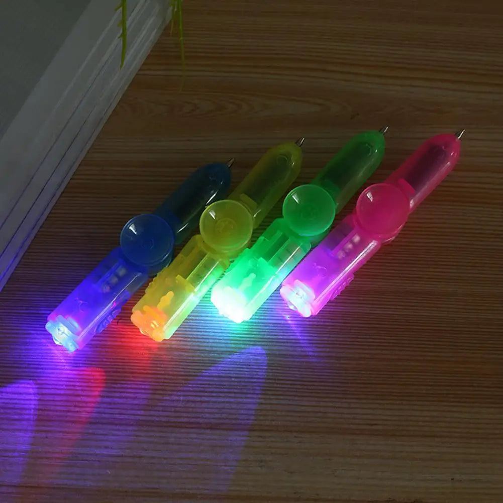 Stylo à bille LED Fidget Spinner