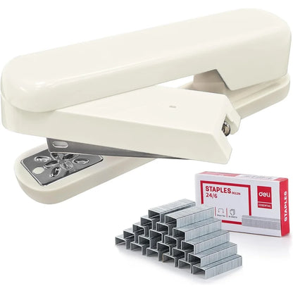 1 ensemble d'agrafeuses de bureau rotatives, capacité de 20 feuilles, Rotation à 360 degrés pour livret ou reliure de livres,