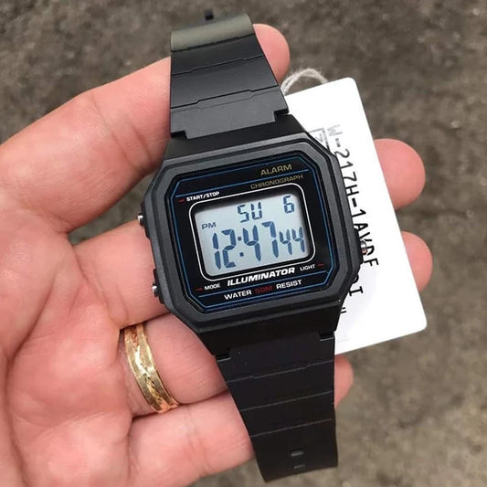 Montre numérique LED pour hommes, montre-bracelet Vintage en Silicone, horloge électronique