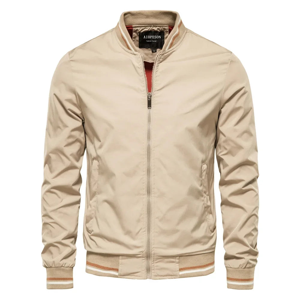 Veste d'été personnalisable pour hommes, noire, décontractée, coupe cintrée, vestes de Baseball pour hommes, mode automne, vestes de haute qualité, costumes sur mesure