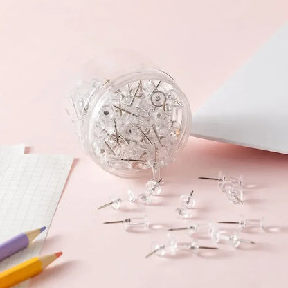 100 pièces punaises, punaises pour tableau d'affichage