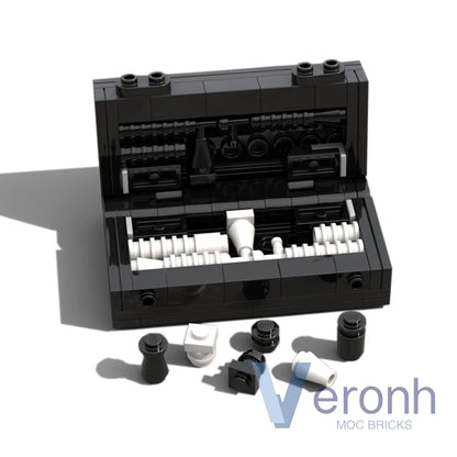 Jeu d'échecs International de voyage pliable et Portable, blocs de construction, briques Moc, Puzzle éducatif, jouets pour enfants, cadeaux d'anniversaire et de noël