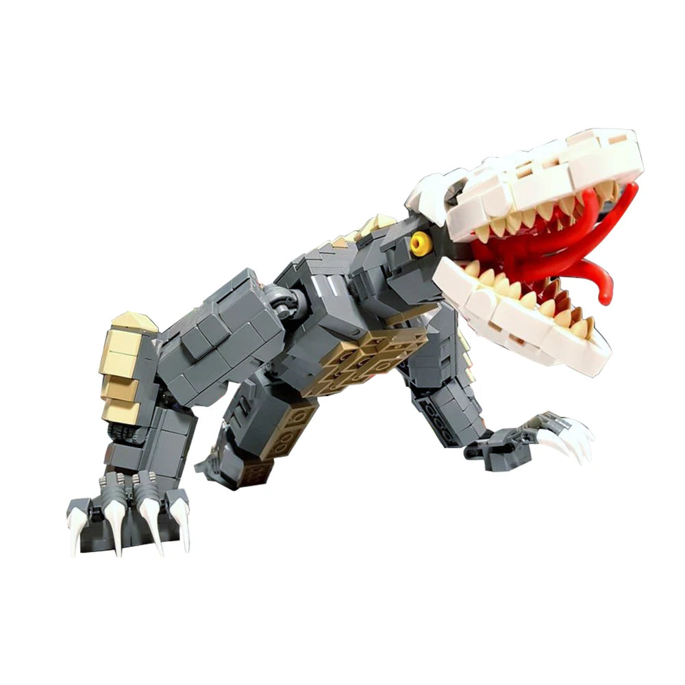 Ensemble de blocs de construction MOC Godzillas Kaiju crâne chenille monstre modèle jouets enfants adultes cadeaux