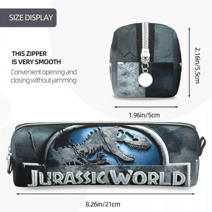 Jurassic World – trousses à crayons avec Logo dinosaure,