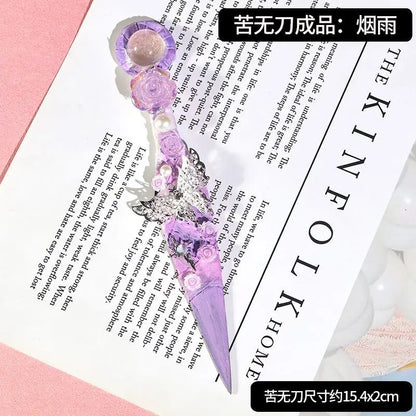 Lettres ventilées en acier inoxydable, épée n'a pas été aiguisée,