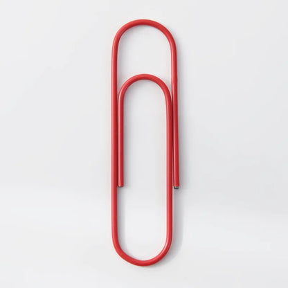 6 pièces Super grand trombone 10 cm 4 pouces couleurs assorties Jumbo grands clips de papeterie, grands Clips de documents de Journal géants