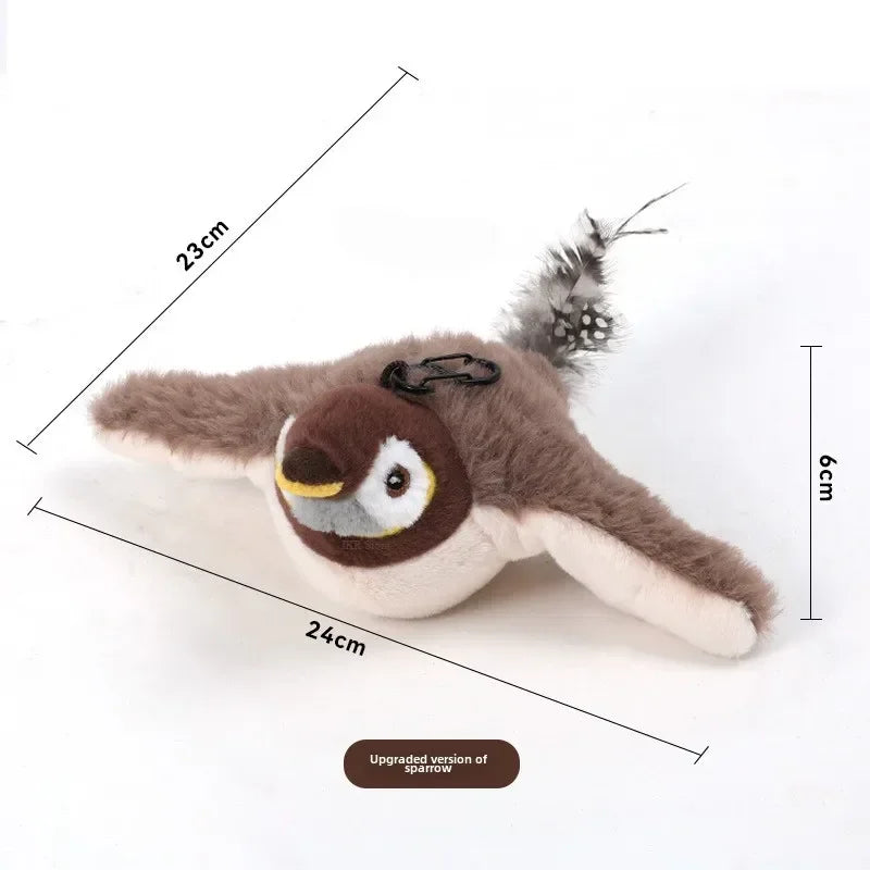 Jouets oiseau interactifs pour chat