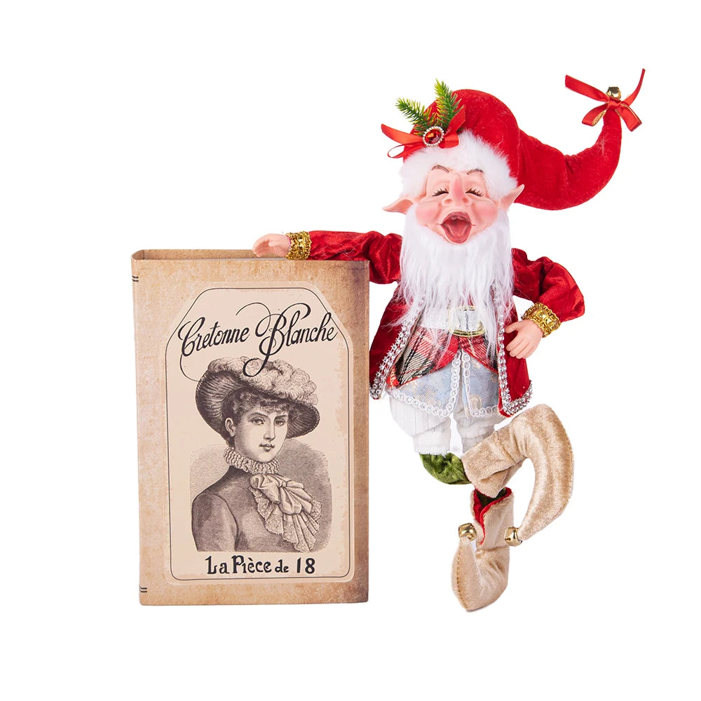 Elfes de noël personnalisés avec couronne, décoration suspendue, pendentifs muraux pour fête à domicile, ornements, elfe en peluche, nouvelle collection 2025