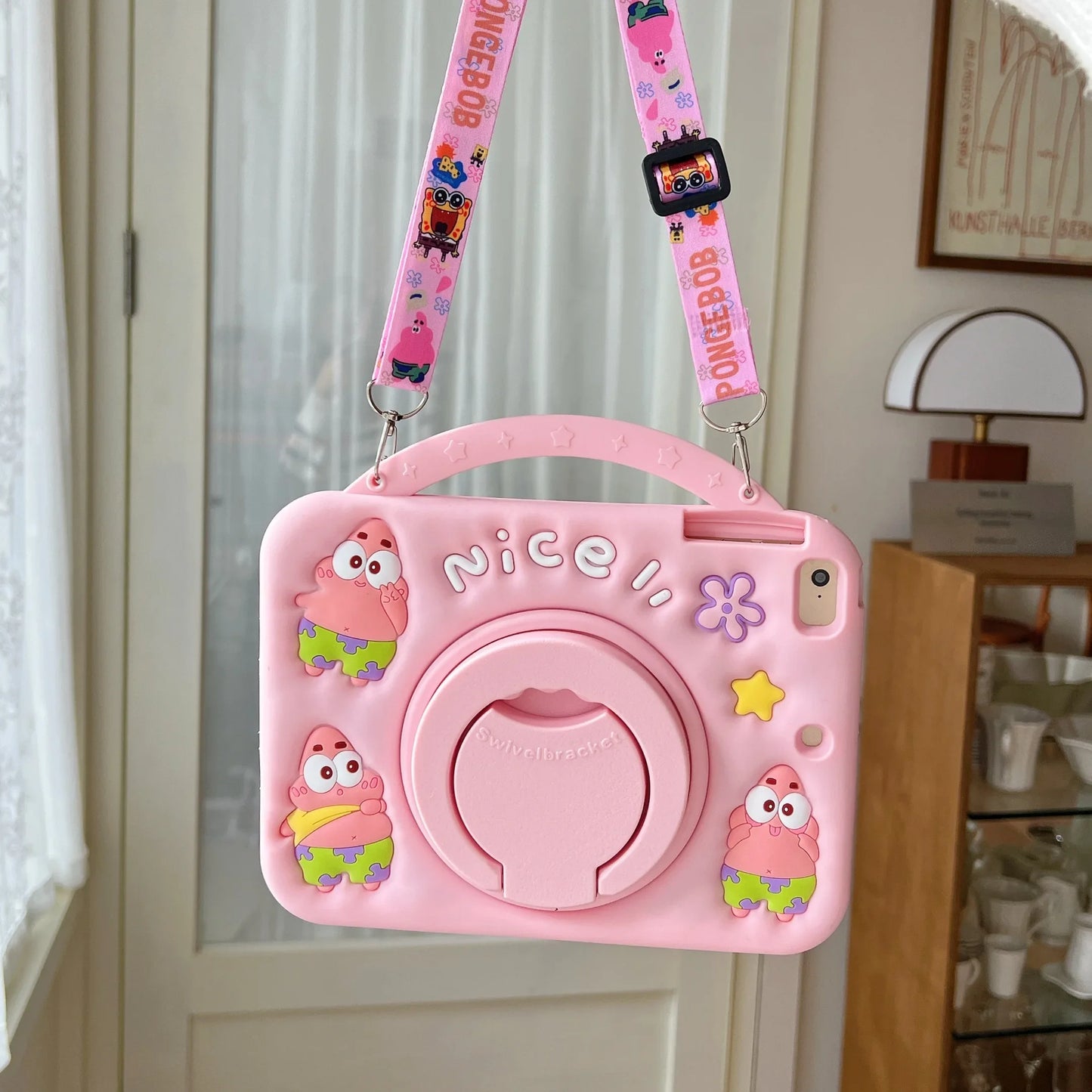 Étui de protection tablette avec support pour enfants,