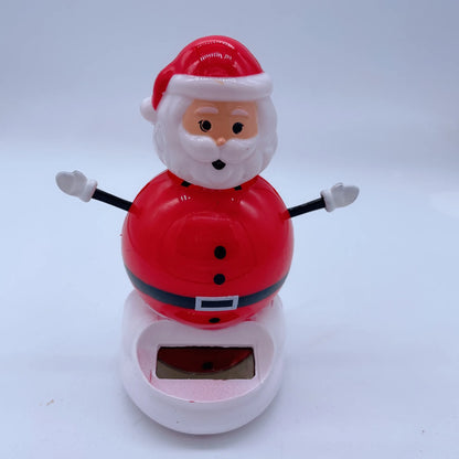 Décoration de bureau de noël pour la maison, danse solaire, père noël, élan, bonhomme de neige, cadeau de joyeux noël, accessoire pour la maison, décoration de Festival