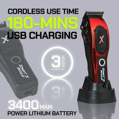 Tondeuse à cheveux électrique professionnelle, moteur sans balais, 7200 tr/min, rasoir électrique 7200 tr/min, 7500 tr/min, ensemble de machines de salon de coiffure