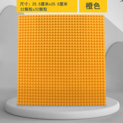 Plaques de base en plastique pour blocs de construction classiques, 32x32 points, jouets de bricolage pour enfants, briques de ville compatibles