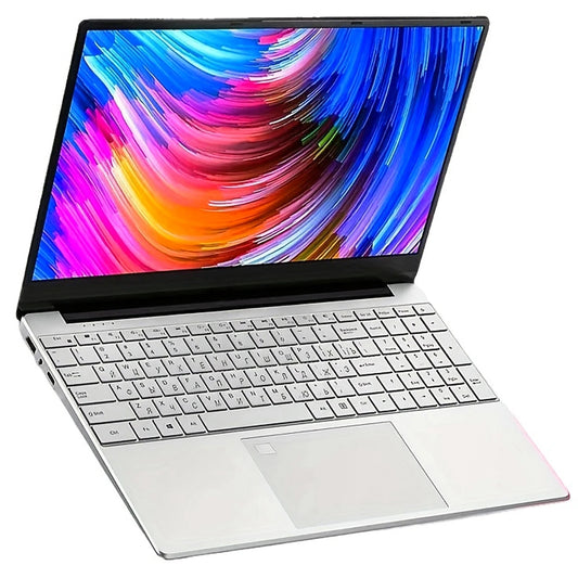 AKPAD Écran IPS 15,6 pouces pour ordinateur portable 16 Go de RAM 2 To SSD Intel Celeron 11e génération N5095 Windows 11 Pro